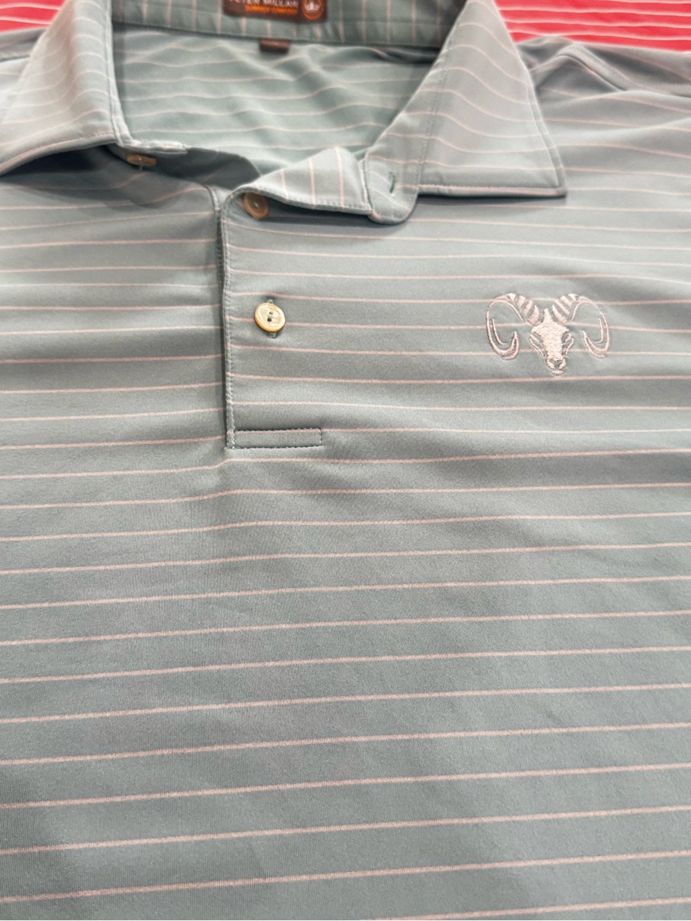 Peter Millar Summer Comfort Men’s XL Striped Performance Polo Shirt Lot of 3 - Picture 2 of 7